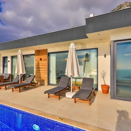 Villa 2 Bedroom Luxury Private Pool And Heated Indoor Pool Kalkan