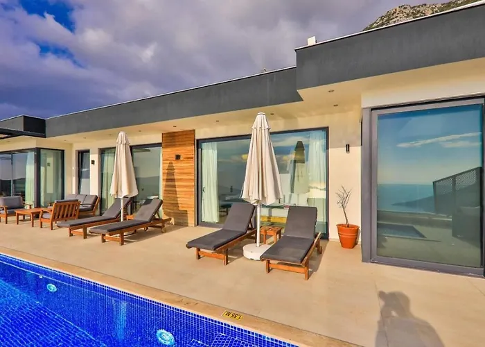 别墅 2 Bedroom Luxury Private Pool And Heated Indoor Pool 卡尔坎